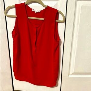 Violet & Claire Red Sleeveless Blouse